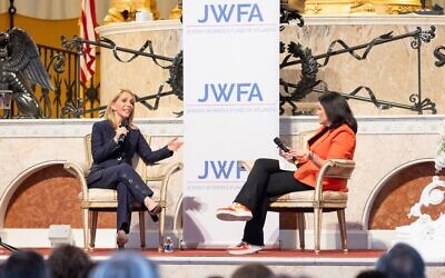 (From left) Dana Bash and Mara Davis shared a lively interview // All photos by Addison Hill Photography