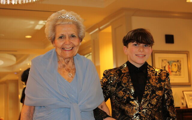 Anita Rubin taking part in the Ms. Berman Commons Beauty Pageant.