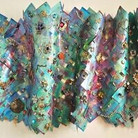 Sara’s “Flying Carpets” are related to travel and escapism.