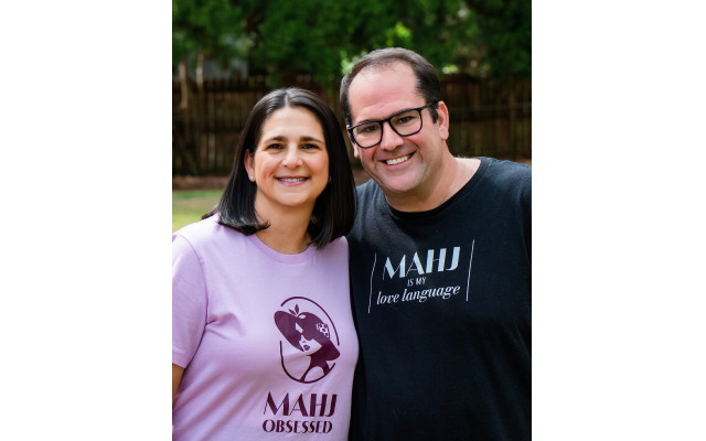 Mahj Obsessed is led by siblings David Tenenbaum and Stacy Tenenbaum Blaiss // Photo Credit: Michoel Friedman, Sosgona Photography