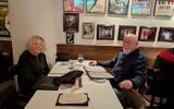 “This is the first time we’ve been apart on Passover in 62 years,” said Gene Rubel about his wife, Myrna, being unable to return to Atlanta prior to Passover.