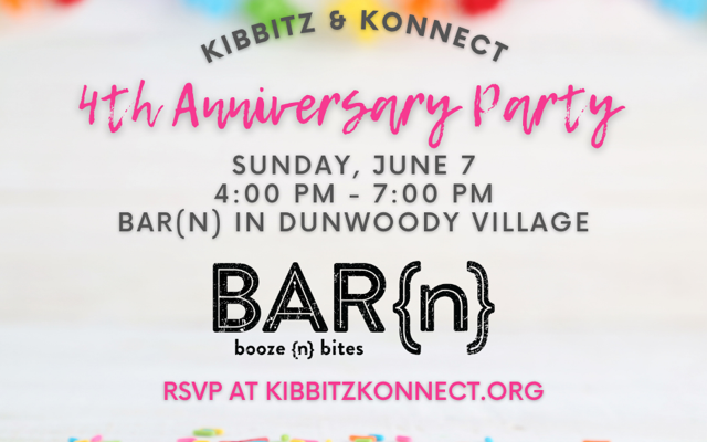 The anniversary celebration will be held on June 7 at Bar{n} in Dunwoody.