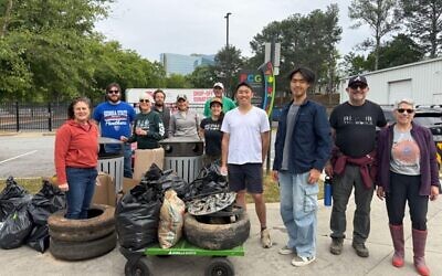 Volunteers gathered hundreds of pounds of trash to make a meaningful impact on the local environment.