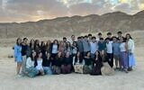 The group spent a few weeks in southern Israel, where it was safer.