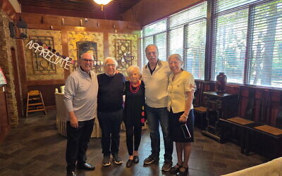 Hong Mizelle (right) took the doctors who saved her life 30 years ago to lunch to express her gratitude.