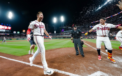 For the Braves and their fans, Truist Park has been one big party on most evenings this spring // Photo Credit: Atlanta Braves social media 