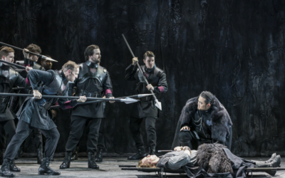 Aleksy Bogdanov as Albrecht, center, in the Atlanta Opera’s “Twilight of the Gods” // Photo Credit: Rafterman
