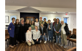 (Back row): Jackie Sherman, Yolanda Asher, Rebekka Goldsmith, Terry Egdal, Shana Cohen, Nancy Kriseman, Amy Lighthill, Nancy Miller, Shelly Cotliar, Michele Casper, Barbara Rubin, Joyce Kinnard; (front row): Henry Farber, Chelsea Szegidewicz, Sandra Menes