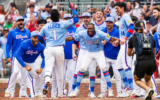 Though the Braves have gone through a bit of a June swoon, the local nine is still well-positioned for a playoff berth as the season’s second half dawns // Photo Credit: Atlanta Braves social media
