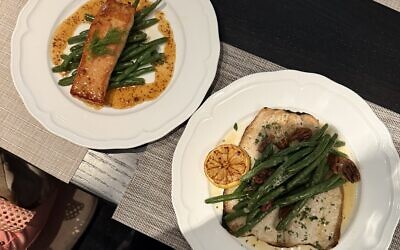 Salmon and trout entrees are wise, well prepared choices.