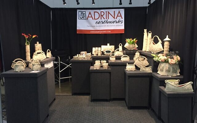 Richard’s booth at the American Craft Council Show.