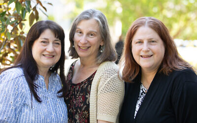 (From left) Lauralee Bernstein, M.A., Amy Silverman, Ph.D., Lori Wilson, Ph.D.