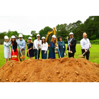 Torah Day School of Atlanta officials and community broke ground on a new “Field of Dreams" on June 7.