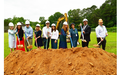 Torah Day School of Atlanta officials and community broke ground on a new “Field of Dreams" on June 7.