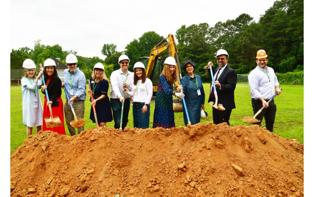 Torah Day School of Atlanta officials and community broke ground on a new “Field of Dreams" on June 7. Torah Day School of Atlanta officials and community broke ground on a new “Field of Dreams" on June 7.