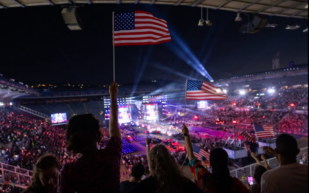 After the Maccabiah Games were postponed last year due to thorny geopolitical issues, the 22nd edition of the famed global Jewish athletic event ensued earlier this month in Israel // Photo Credit: Maccabi World Union social media