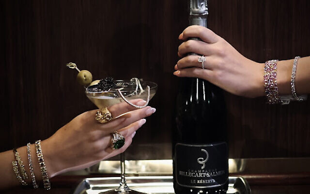 Solomon Brothers paired with Roaring Social to offer a $10K martini for very special occasions.
