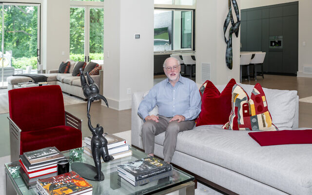 Retired attorney Gary Snyder is described by art consultant Fay Gold as “a passionate, enthusiastic and knowledgeable collector” // All photos by Howard Mendel