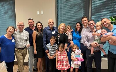 The Gluck family was in full force to celebrate Beth’s achievements. 