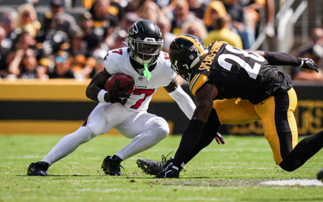 While the 0-2 start has been discouraging, Atlanta’s fourth year running back Bijan Robinson has solidified his status as one of the game’s elite playmakers // Photo Credit: Atlanta Falcons social media