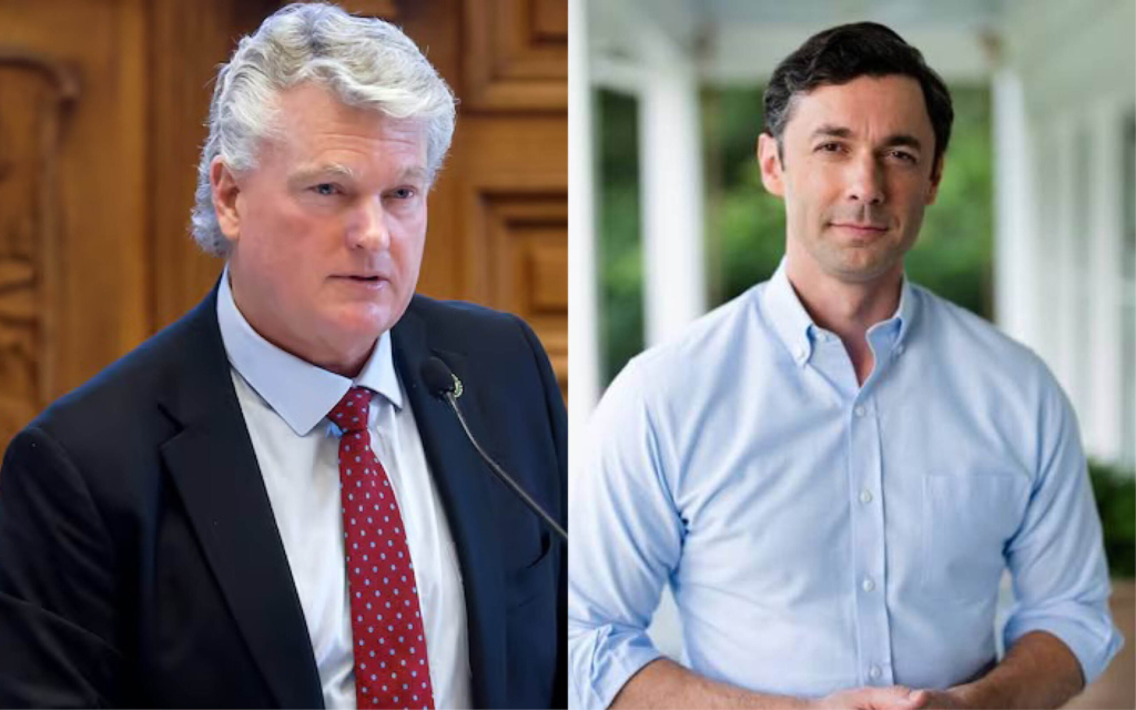 Mike Collins and Jon Ossoff