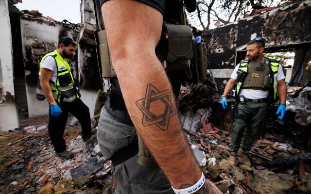 Nov 13.2023. Zaka volunteers in the Gaza envelope searching and identifying human remains were exposed to the most horrific sights.