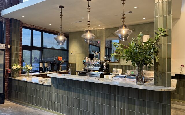 A look behind the counter at Milk & Maple.