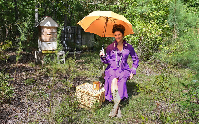 At the ranch apiary, Wilson gathers sweetness and dedicates her music, “Spill the Honey,” and “No More Silence” as a bridge to Black/Jewish relations.