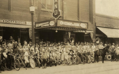 The Strand Theatre, where “Parade” was performed, was once Marietta Square’s movie theater.