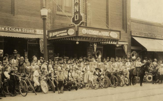 The Strand Theatre, where “Parade” was performed, was once Marietta Square’s movie theater.