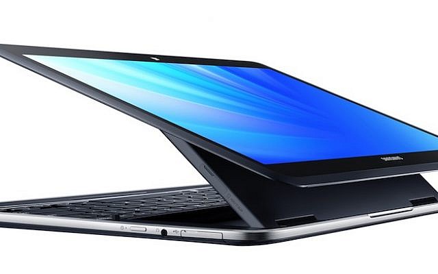 Samsung's 'Intel Inside' ATIV-Q tablet (Photo credit: Courtesy)