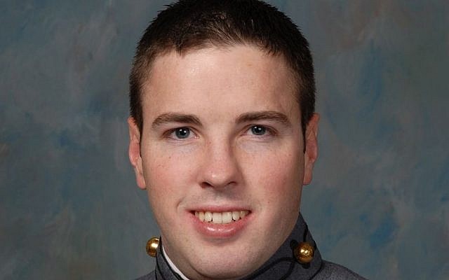 A 2009 photo provided by the United States Military Academy shows Taylor Force. Force, a 28-year-old MBA student at Vanderbilt University and a West Point graduate who served tours of duty in Iraq and Afghanistan. Force was killed by a Palestinian terrorist in Tel Aviv-Jaffa on March 8, 2016 (United States Military Academy via AP)