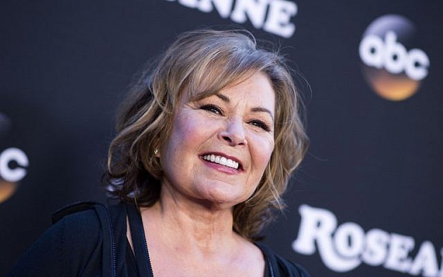 Actress/executive producer Roseanne Barr attends The Roseanne Series Premiere at Walt Disney Studios in Burbank, California, March 23, 2018 . (AFP PHOTO / VALERIE MACON)