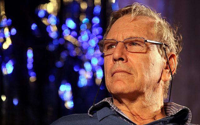 Amos Oz takes part in the International Writers Festival in Jerusalem on May 3, 2010. (Yossi Zamir/Flash90)