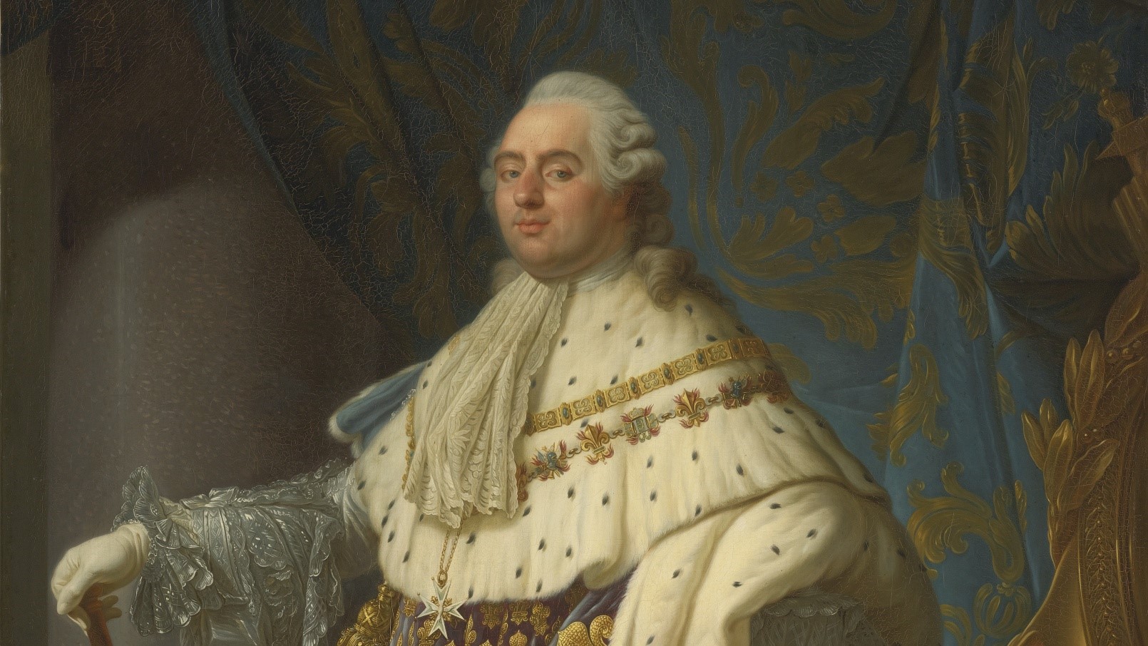 Le Sacre - Portrait of King Louis XVI in Coronation Regalia,  Charles-Clément Bervic; Artist: after Antoine-François Callet; Publisher:  Chez Bervic