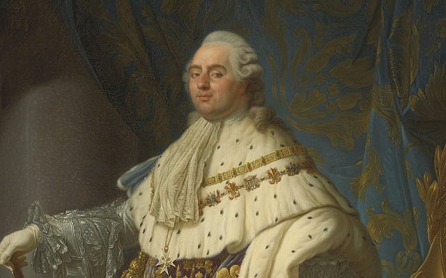 Portrain of King Louis XVI in full coronation regalia by Antoine-Francois Callet. (Public Domain/ Wikimedia Commons)
