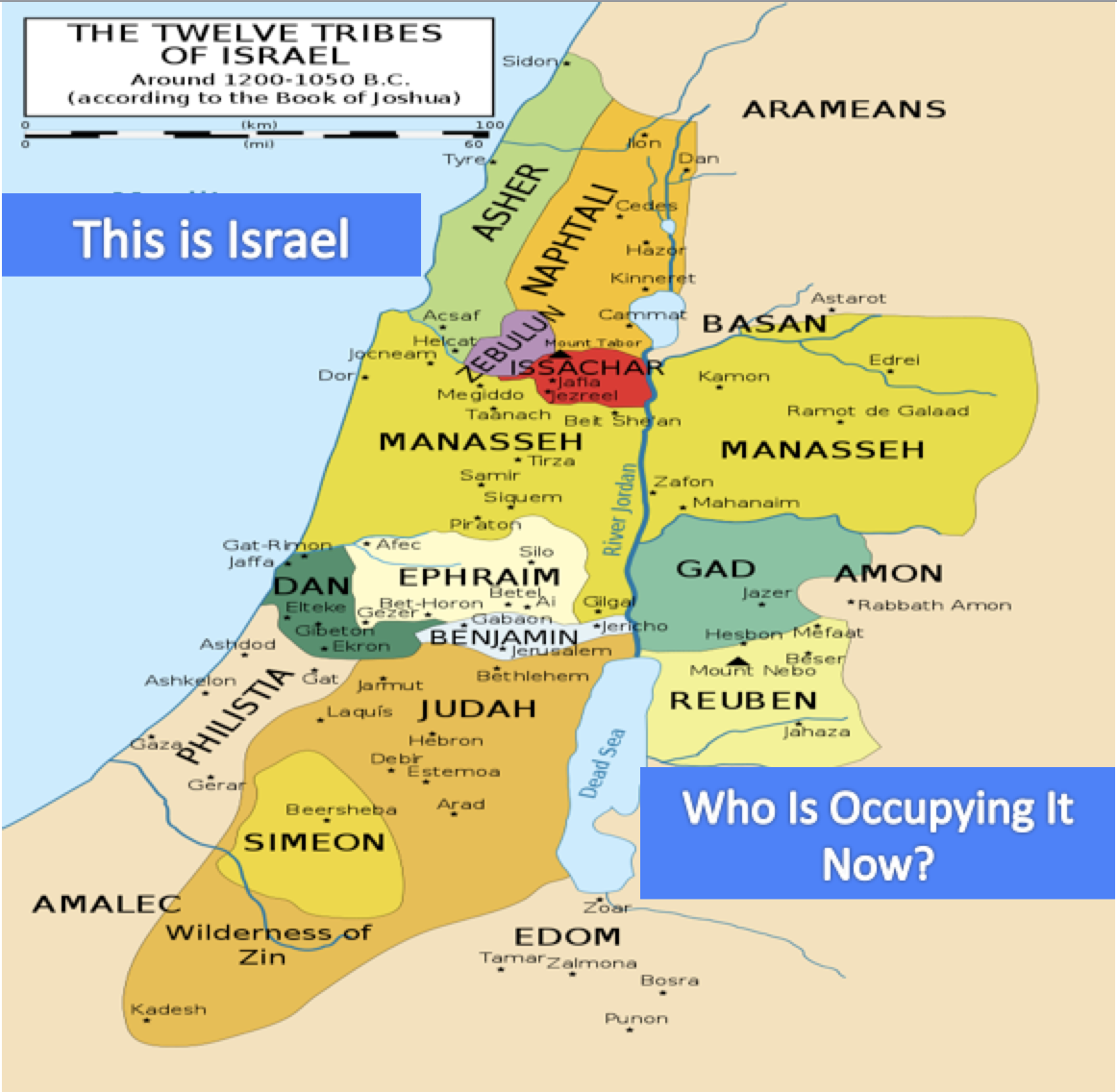Israel Tribes 