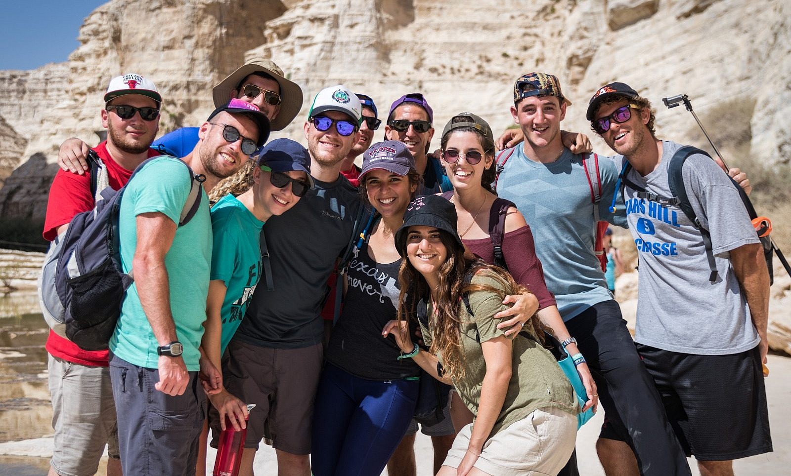 Participants in the Birthright Israel trip. (courtesy) Twenty years ago, in...