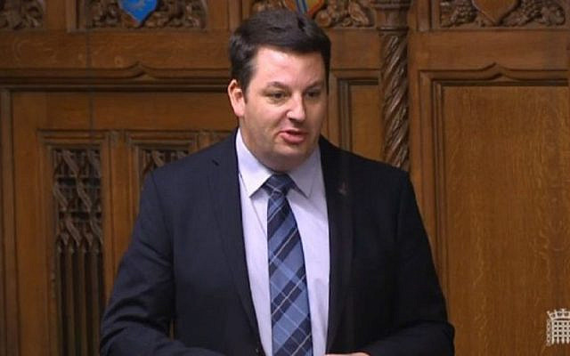 Andrew Percy MP is Co-Chair, All-Party Parliamentary Group Against Antisemitism (Jewish News)