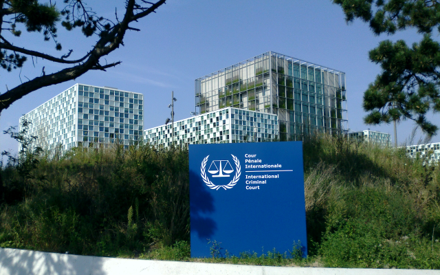 The International Criminal Court building 2016 in The Hague. (Wikipedia)