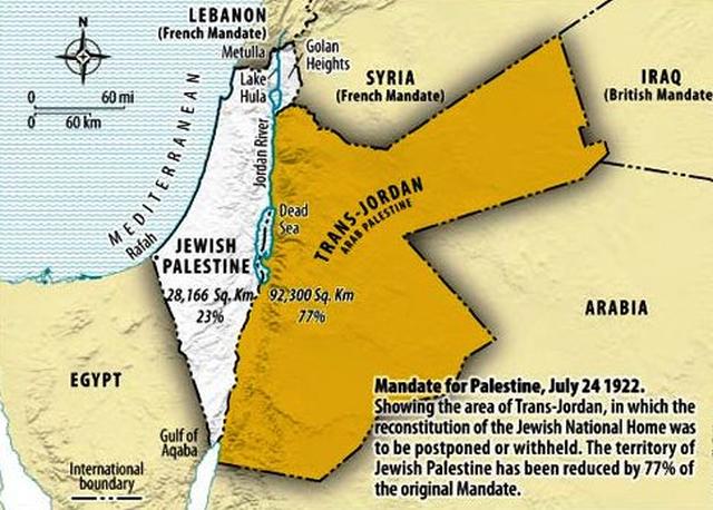 The Palestinians Claim Borders Created by Europeans as Indigenous Homeland | Daniel Swindell The Blogs