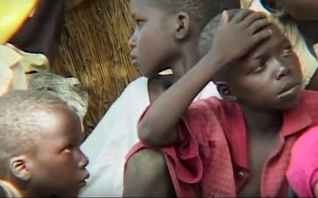 Illustrative. Children in Darfur. (YouTube screenshot)