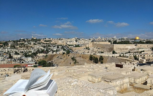 A view of the old city from the Mount of Olives By Rachel Sharansky Danziger)