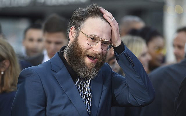 Seth Rogen arrives at the premiere of 'Good Boys' on August 14, 2019, at the Regency Village Theatre in Los Angeles. (Chris Pizzello/Invision/AP)