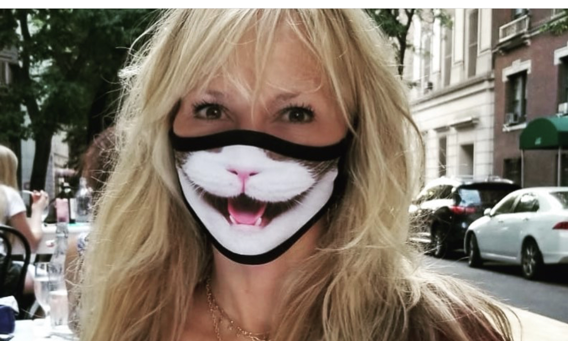 Cindys Corners Model Heather Payne Helps People “mask Up” Fashionably 