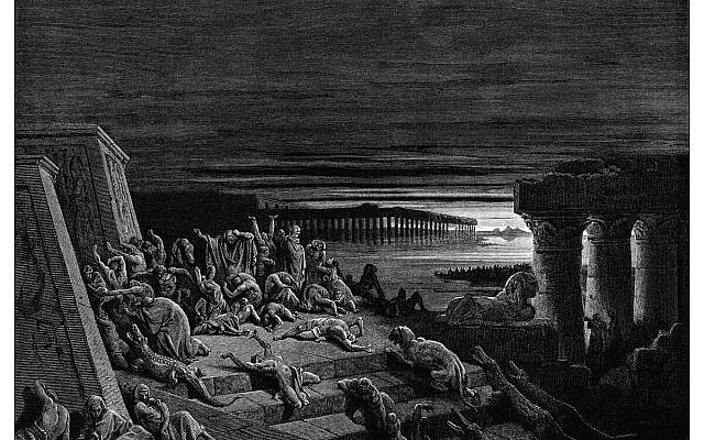 The Ninth Plague: Darkness by Gustave Doré