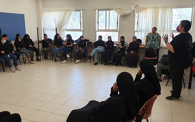An Abraham Initiatives personal secuirty course taking place in Lod