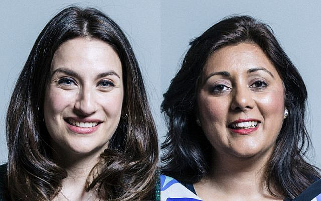 Luciana Berger and Nus Ghani