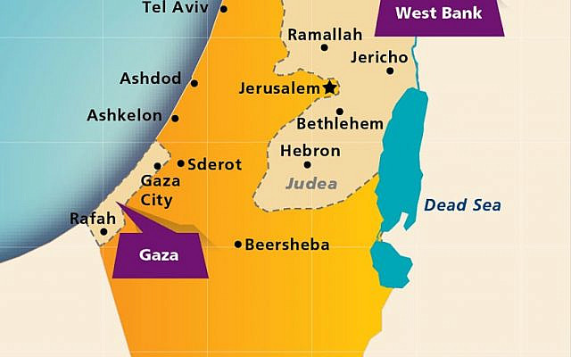 Map Israel Today 640x400 