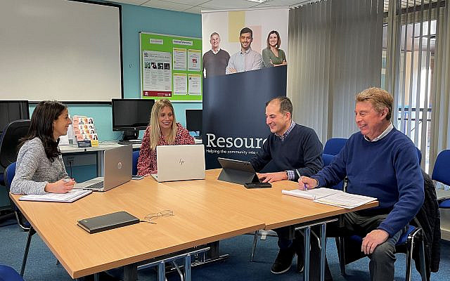 The new marketing and PR team at Resource, from November